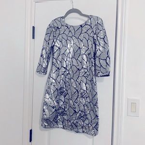 NWOT Arden B 3/4 Sleeve Sequin Mini Dress